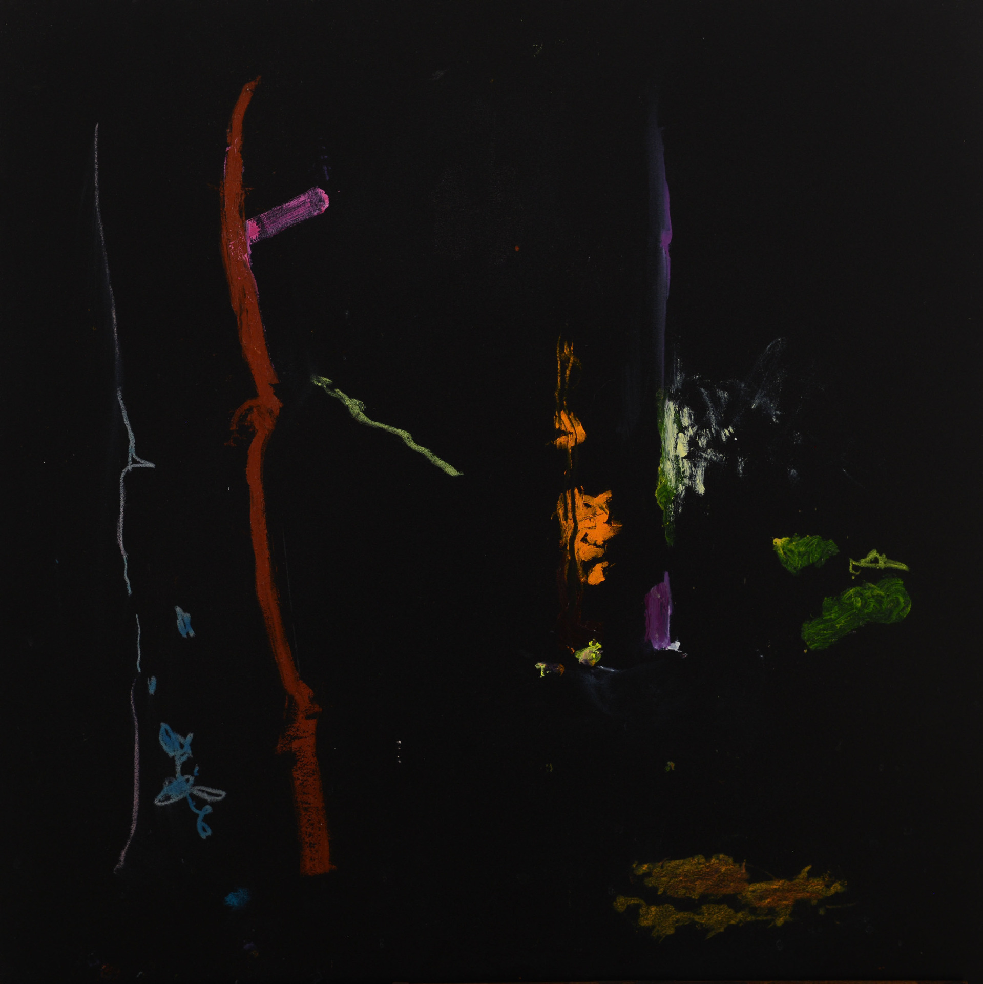 Lacoste 12 June 2021 (oil on PVC, 50x50 cm)