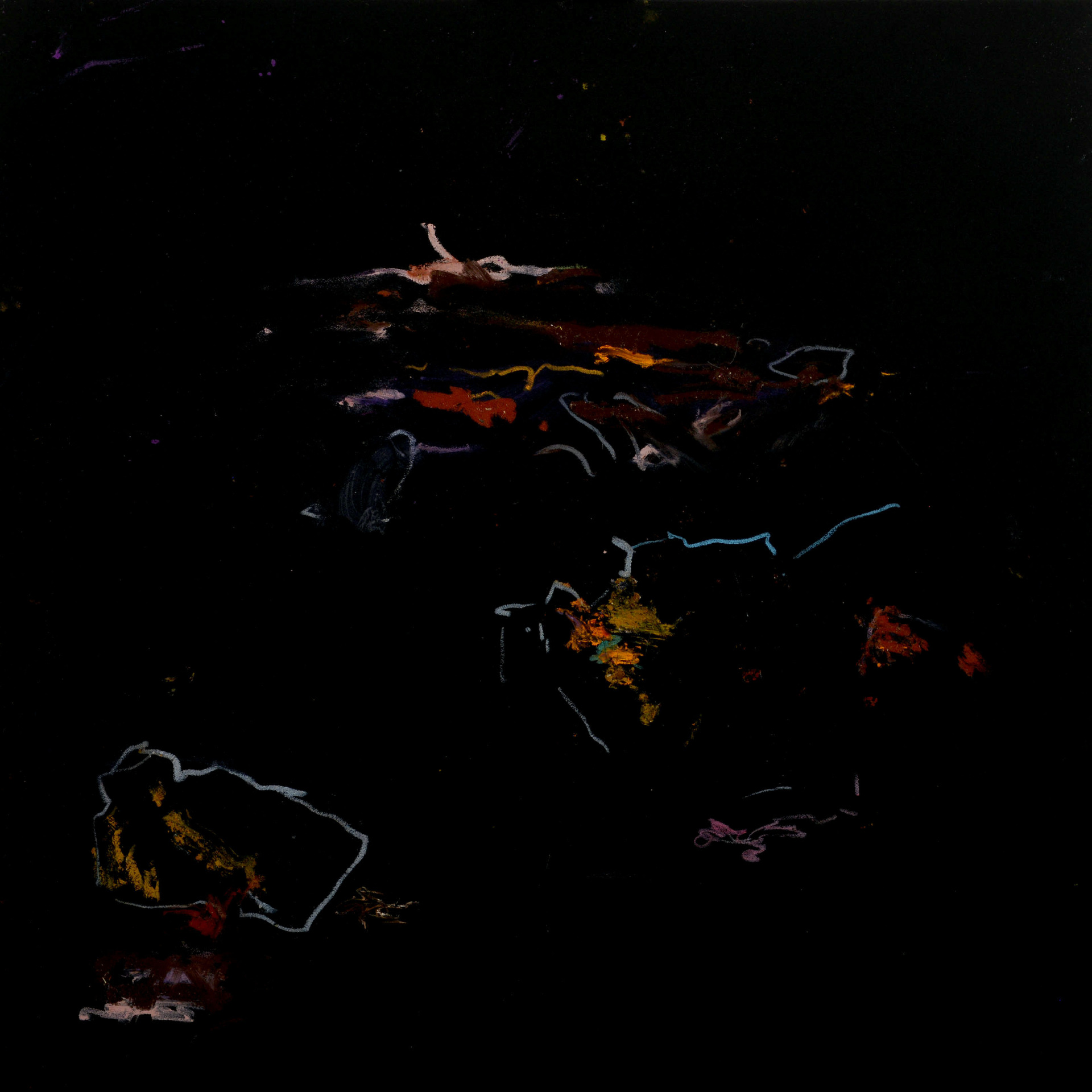 Lacoste 10 June 2022 (50x50, oil on PVC)
