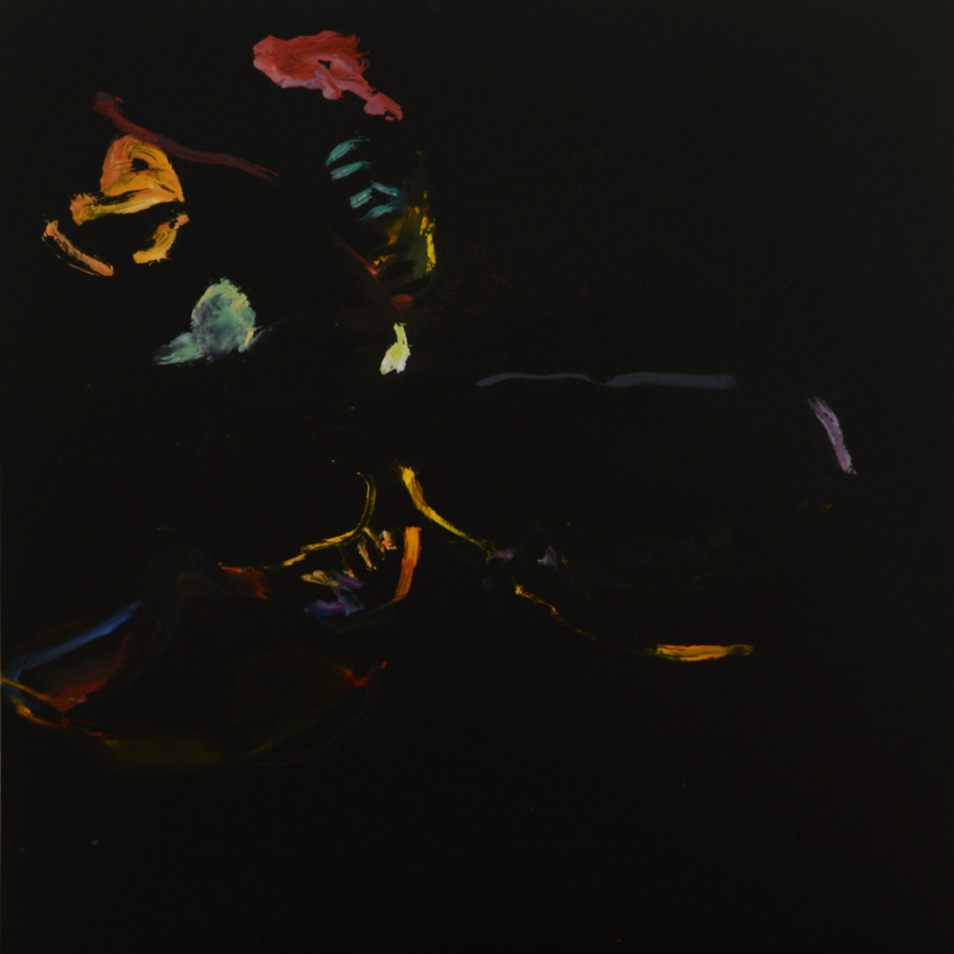Lacoste 2 May 2023 (50x50, oil on PVC)